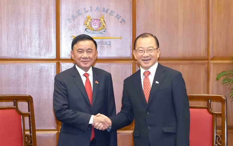 Quan hệ Việt Nam-Singapore đang ở giai đoạn phát triển tốt đẹp