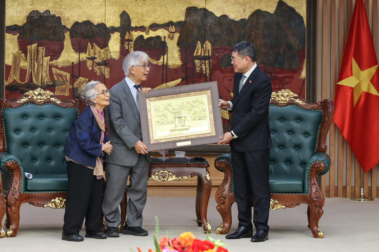 Thủ tướng Lê Minh Hưng tiếp Giáo sư Trần Thanh Vân- Ảnh 3.