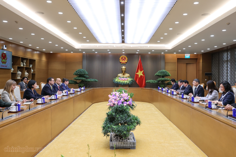 Thủ tướng Lê Minh Hưng tiếp Bộ trưởng Ngoại giao Chile: Việt Nam là đối tác quan trọng hàng đầu tại khu vực- Ảnh 6.