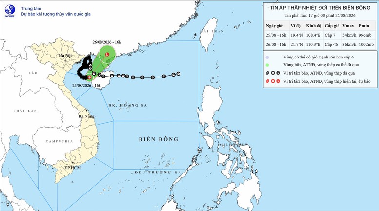 Bão số 4 suy yếu thành áp thấp nhiệt đới, lũ trên các sông xuống dần- Ảnh 1.