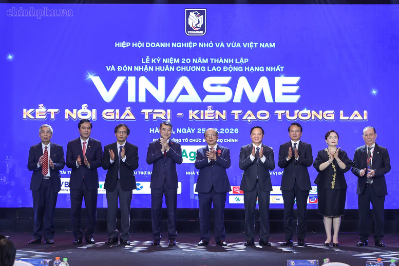 VINASME kỷ niệm 20 năm thành lập và đón nhận Huân chương Lao động hạng Nhất- Ảnh 2.