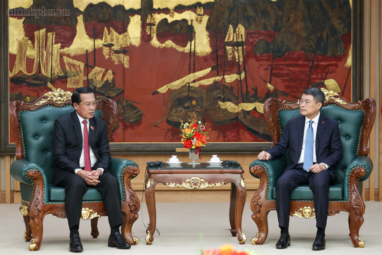 Thủ tướng Lê Minh Hưng: Việt Nam dành ưu tiên cao nhất cho việc củng cố, phát triển quan hệ với Lào- Ảnh 2.