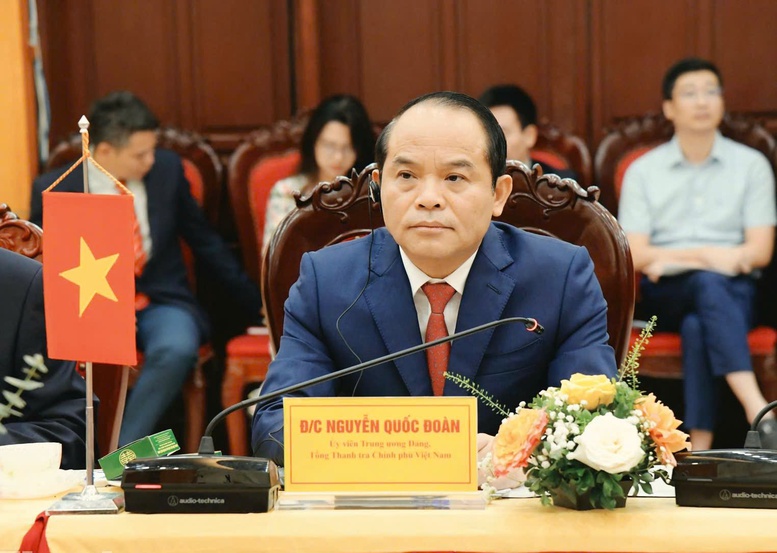Thanh tra Việt Nam, Lào tăng cường hợp tác phòng, chống tham nhũng- Ảnh 2.