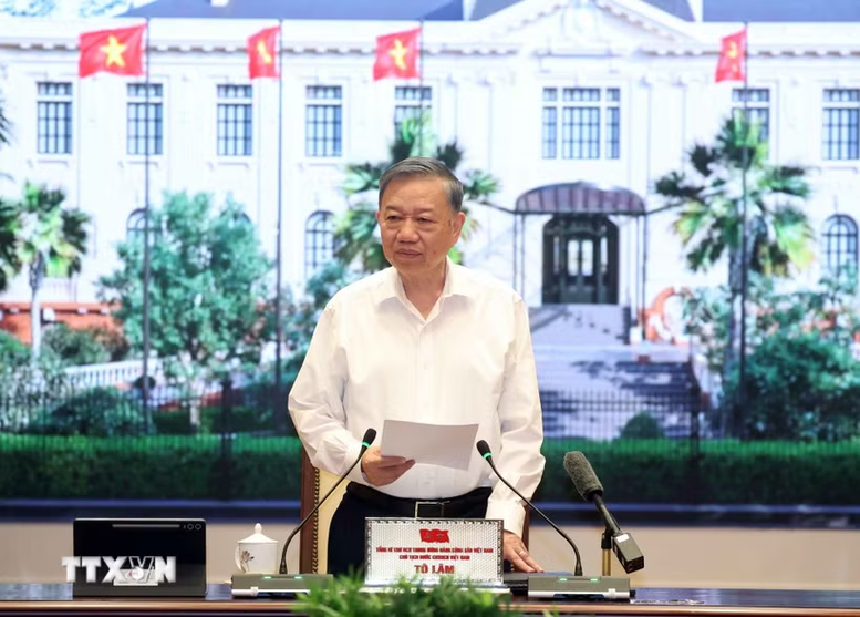 Tổng Bí thư, Chủ tịch nước Tô Lâm: Phấn đấu mỗi người dân được tiếp cận dịch vụ thiết yếu và cơ hội phát triển- Ảnh 1.