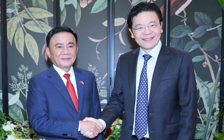 Thường trực Ban Bí thư hội kiến Tổng Thư ký Đảng Hành động Nhân dân, Thủ tướng Singapore