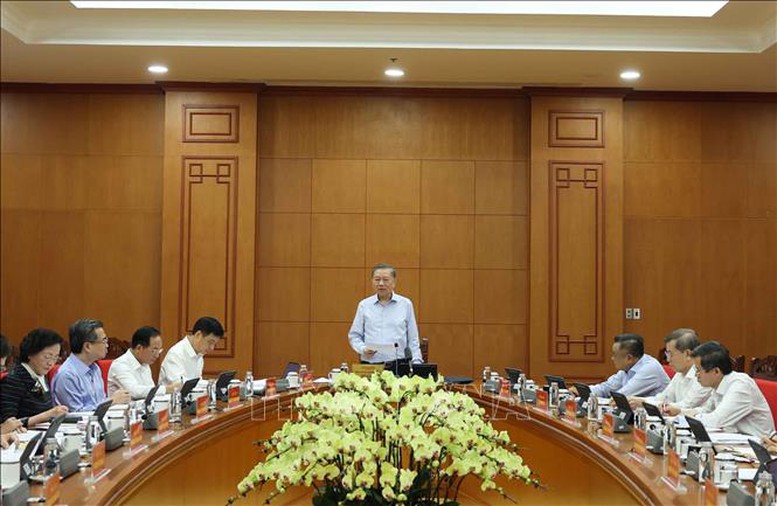 Tổng Bí thư, Chủ tịch nước Tô Lâm: Phải tạo chuyển biến căn bản, thực chất trong công tác cán bộ- Ảnh 2.