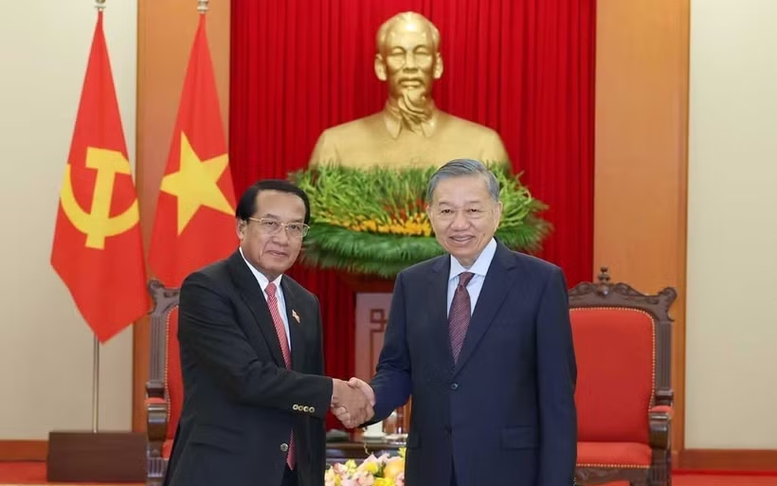 Tổng Bí thư, Chủ tịch nước Tô Lâm: Luôn dành ưu tiên cao nhất cho việc củng cố, phát triển quan hệ Việt Nam-Lào