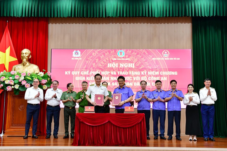 KTNN, Bộ Công an và Viện Kiểm sát tăng phối hợp chống tham nhũng- Ảnh 2.