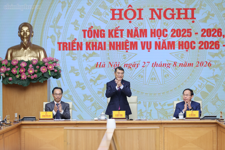Thủ tướng chủ trì Hội nghị tổng kết năm học 2025-2026, triển khai nhiệm vụ năm học 2026-2027- Ảnh 1.