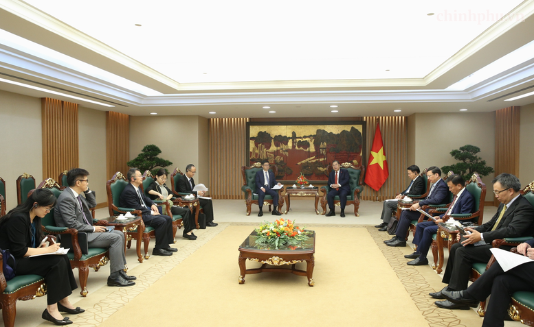 Phó Thủ tướng Thường trực Phạm Gia Túc tiếp Chủ tịch China Eximbank- Ảnh 2.