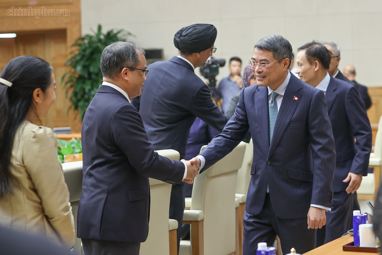 Thủ tướng Lê Minh Hưng tiếp Đại sứ, Đại biện các nước ASEAN- Ảnh 1.