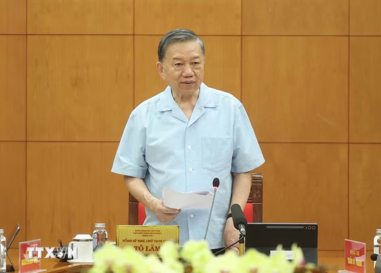 Tổng Bí thư, Chủ tịch nước Tô Lâm: Tạo bước phát triển mới về năng lực lãnh đạo và sức chiến đấu của Đảng- Ảnh 1.