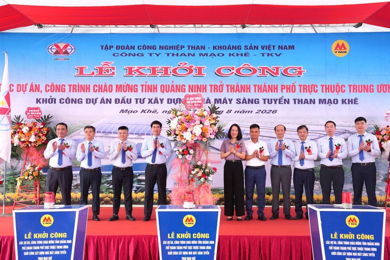 Khởi công Dự án Nhà máy sàng tuyển than Mạo Khê- Ảnh 2.