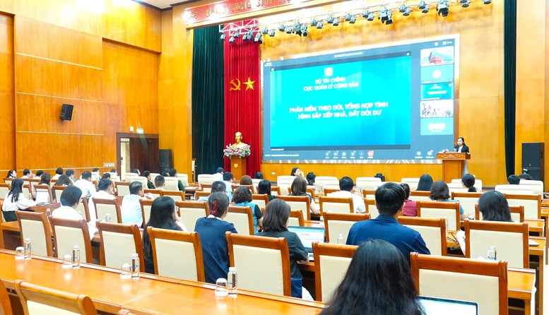 Bộ Tài chính đưa phần mềm theo dõi nhà, đất dôi dư vào sử dụng- Ảnh 1.