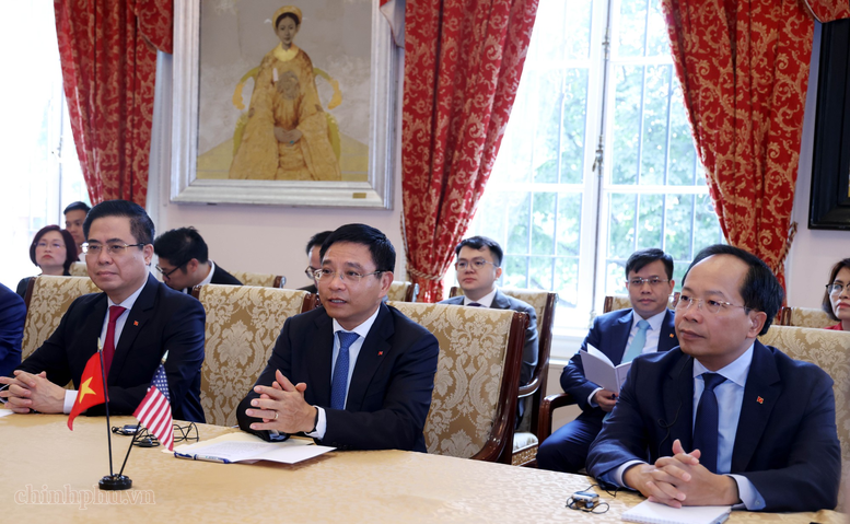 Phó Thủ tướng Nguyễn Văn Thắng làm việc với các quan chức cấp cao Chính quyền Hoa Kỳ- Ảnh 7.