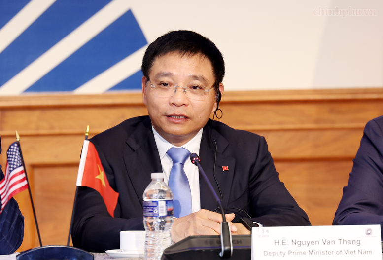Phó Thủ tướng Nguyễn Văn Thắng: Mở ra các cơ hội hợp tác mới giữa doanh nghiệp Việt Nam và Hoa Kỳ- Ảnh 7.