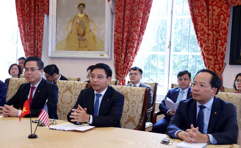 Phó Thủ tướng Nguyễn Văn Thắng làm việc với các quan chức cấp cao Chính quyền Hoa Kỳ- Ảnh 7.