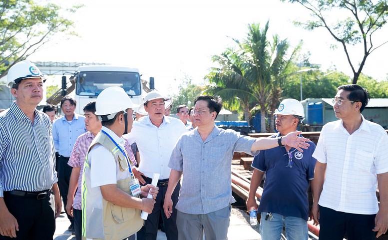 An Giang: Chấm dứt hợp đồng nhà thầu vi phạm, chậm tiến độ- Ảnh 1.