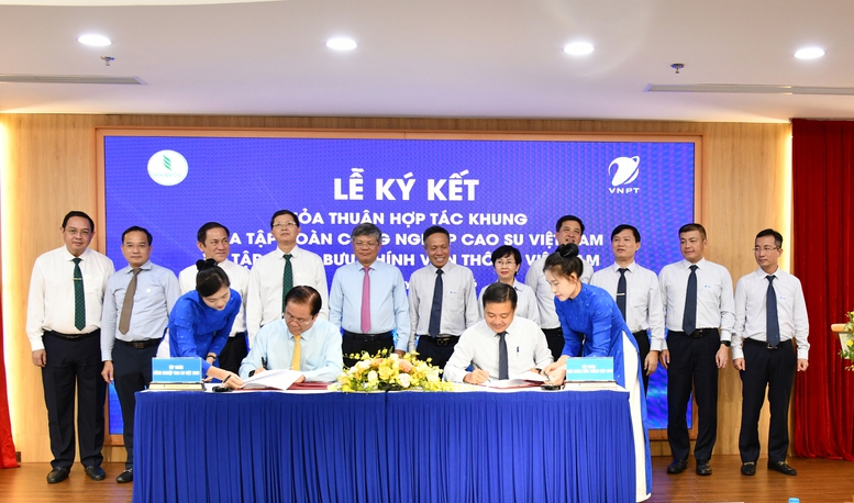 VNPT và VRG 'bắt tay' xây mô hình khu công nghiệp công nghệ số- Ảnh 1.