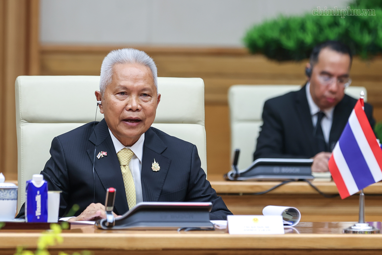 Thủ tướng Lê Minh Hưng hội kiến Chủ tịch Quốc hội Thái Lan- Ảnh 4.