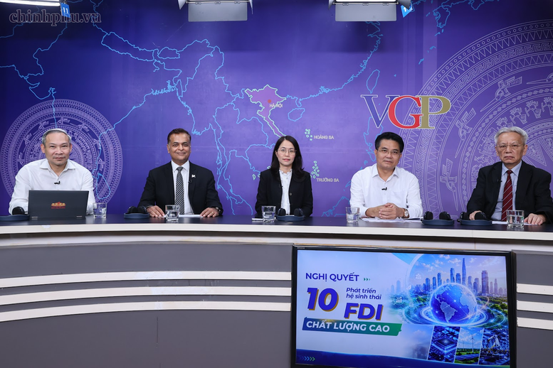 CẬP NHẬT: Tọa đàm “Nghị quyết 10: Phát triển hệ sinh thái FDI chất lượng cao”- Ảnh 1.