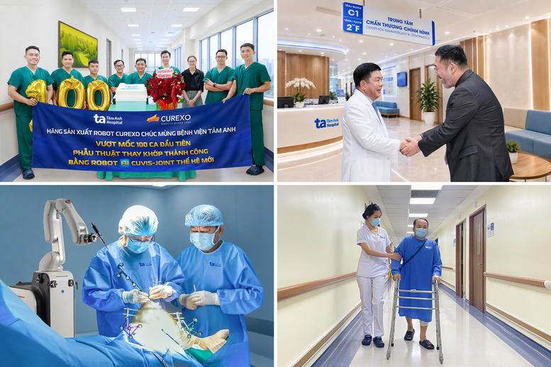Top đầu thế giới, Bệnh viện Tâm Anh vượt mốc 100 ca thay khớp khó nhờ "siêu robot" AI- Ảnh 1.