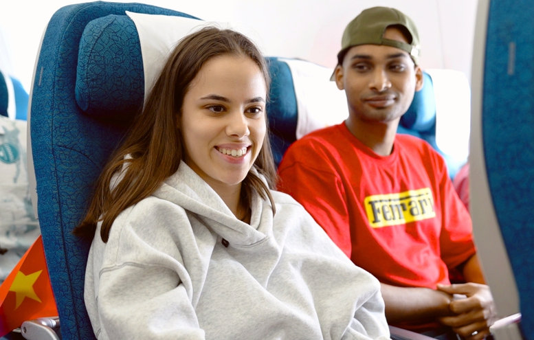 Giai điệu Quốc khánh vang lên ở độ cao 10.000 mét trên chuyến bay Vietnam Airlines- Ảnh 8.