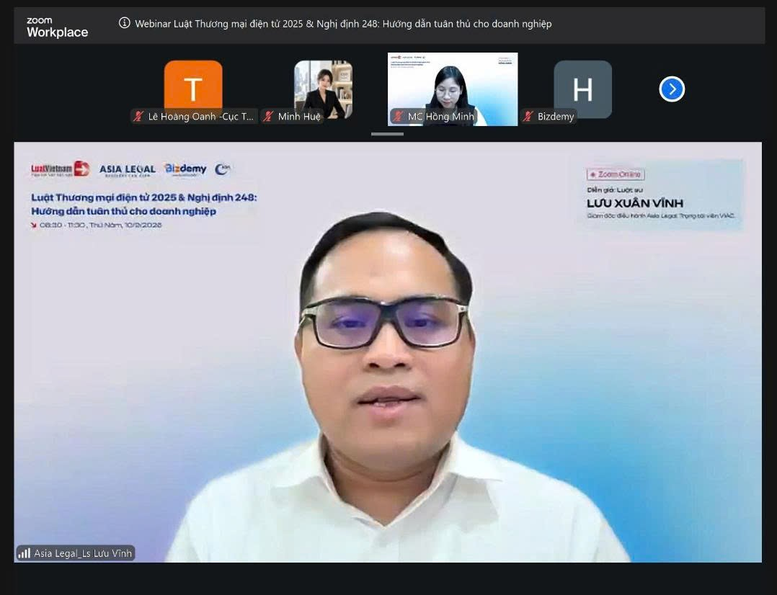 Hỗ trợ doanh nghiệp tuân thủ pháp luật thương mại điện tử- Ảnh 2.