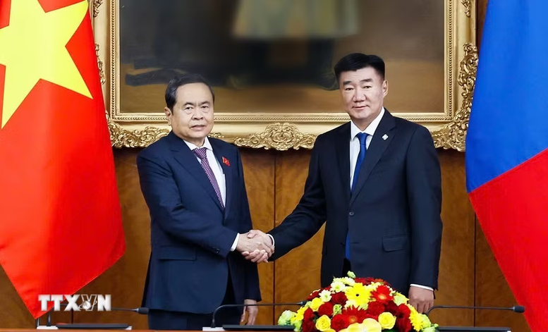 Chủ tịch Quốc hội Trần Thanh Mẫn hội đàm với Chủ tịch Quốc hội Mông Cổ- Ảnh 1.