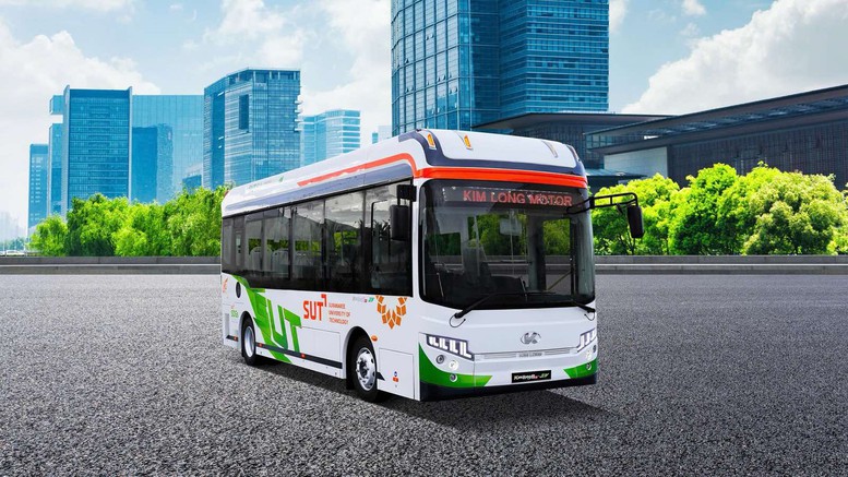 Xuất khẩu lô xe city buýt thuần điện EV KIM LONG sang Thái Lan- Ảnh 4.