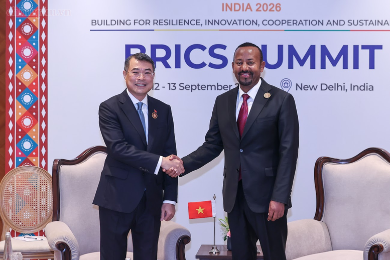 Thủ tướng Lê Minh Hưng gặp Thủ tướng Ethiopia: Việt Nam là đối tác ưu tiên- Ảnh 1.