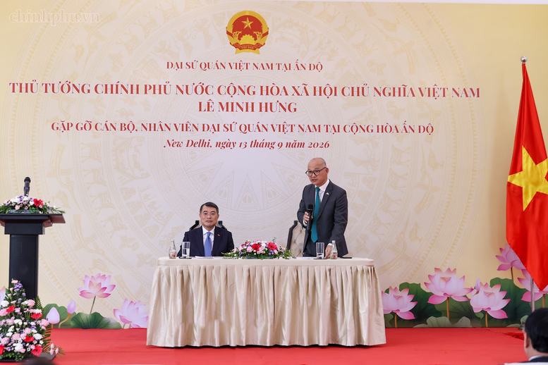 Thủ tướng Lê Minh Hưng: Đẩy mạnh ngoại giao kinh tế, ngoại giao công nghệ với Ấn Độ- Ảnh 1.
