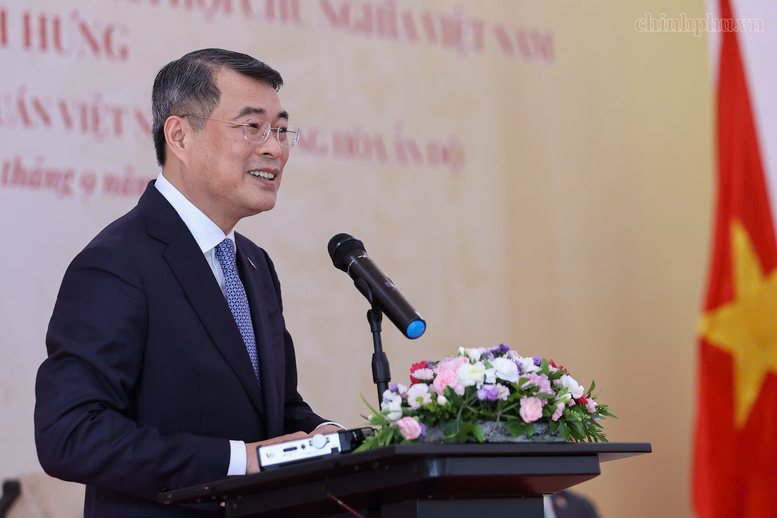 Thủ tướng Lê Minh Hưng: Đẩy mạnh ngoại giao kinh tế, ngoại giao công nghệ với Ấn Độ- Ảnh 3.