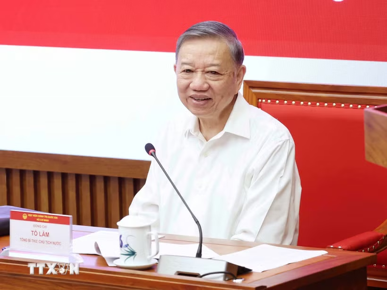 Tổng Bí thư, Chủ tịch nước Tô Lâm: Khát vọng lớn phải được hiện thực hóa bằng tầm nhìn đúng, quyết sách có căn cứ và hành động có trách nhiệm- Ảnh 1.