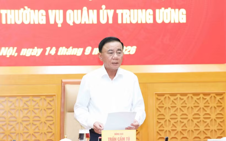 Thông qua dự thảo báo cáo kết quả giám sát đối với Ban Thường vụ Quân ủy Trung ương