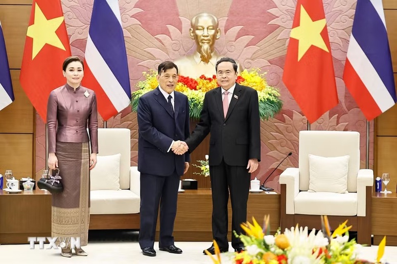Chủ tịch Quốc hội Trần Thanh Mẫn hội kiến Nhà Vua Thái Lan- Ảnh 1.