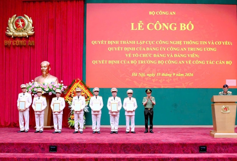 Thành lập Cục Công nghệ thông tin và Cơ yếu (Bộ Công an)- Ảnh 1.