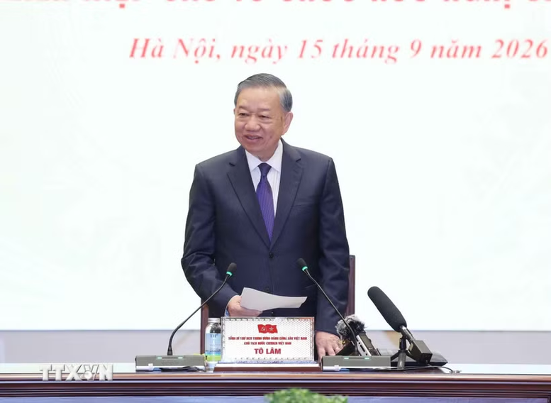 Tổng Bí thư, Chủ tịch nước Tô Lâm gặp mặt đại diện Ban Chấp hành Liên hiệp các tổ chức hữu nghị Việt Nam khóa VII- Ảnh 1.