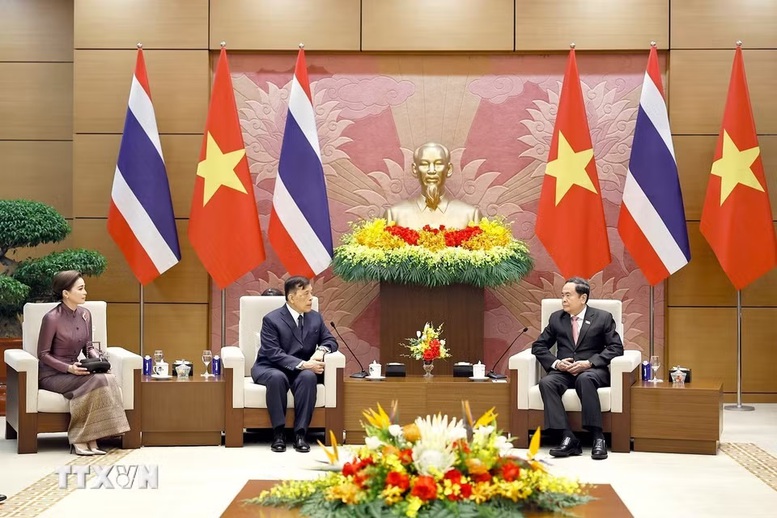 Chủ tịch Quốc hội Trần Thanh Mẫn hội kiến Nhà Vua Thái Lan- Ảnh 2.