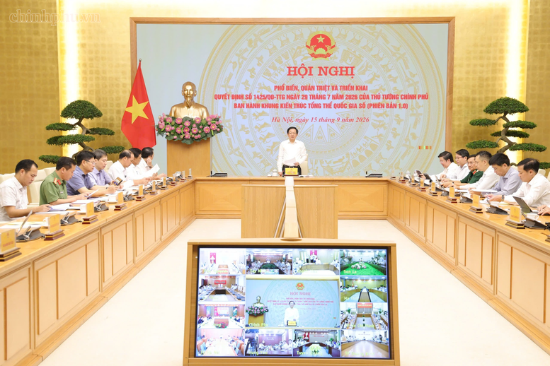 Phó Thủ tướng Hồ Quốc Dũng: Triển khai Khung kiến trúc quốc gia số thực chất, đồng bộ, hiệu quả- Ảnh 1.