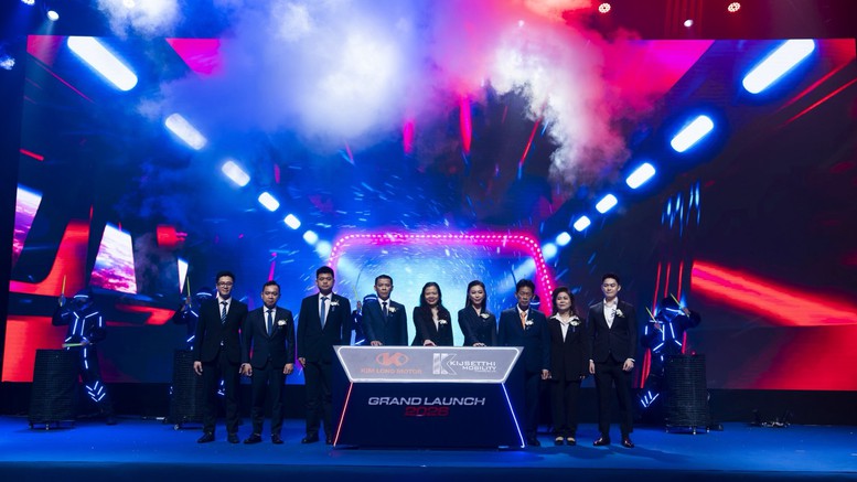 Xe bus 'Made in Vietnam' thương hiệu KIM LONG ra mắt thị trường Thái Lan- Ảnh 2.