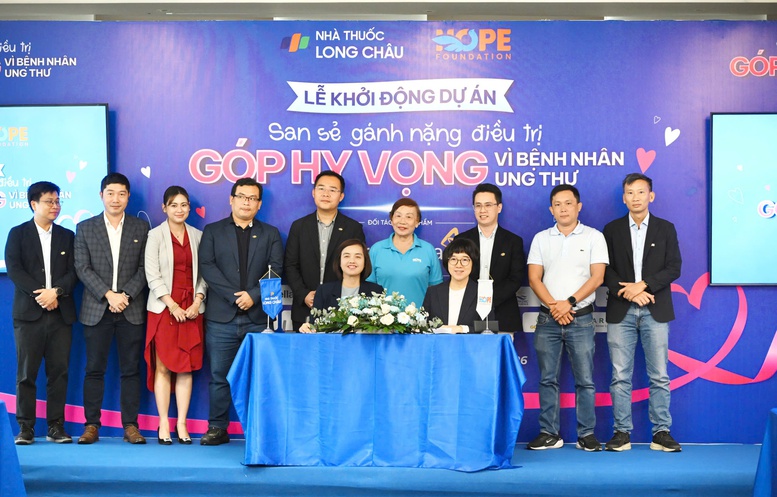 Long Châu, Quỹ Hope và các đối tác khởi động chương trình 'San sẻ gánh nặng vì bệnh nhân ung thư'- Ảnh 1.