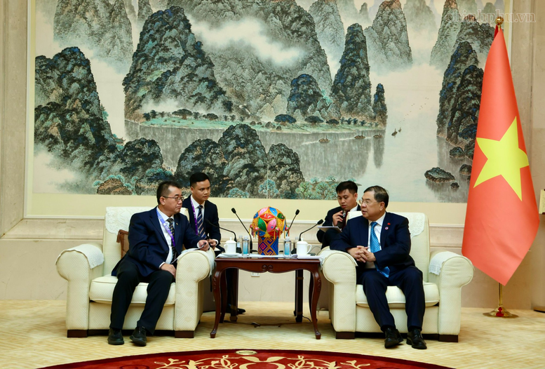 Phó Thủ tướng Thường trực Phạm Gia Túc tiếp lãnh đạo một số tập đoàn lớn của Trung Quốc- Ảnh 6.