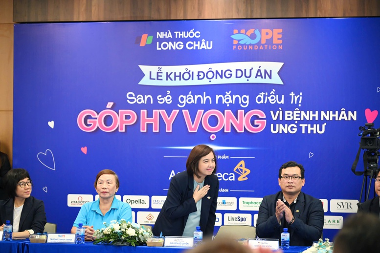Long Châu, Quỹ Hope và các đối tác khởi động chương trình 'San sẻ gánh nặng vì bệnh nhân ung thư'- Ảnh 2.