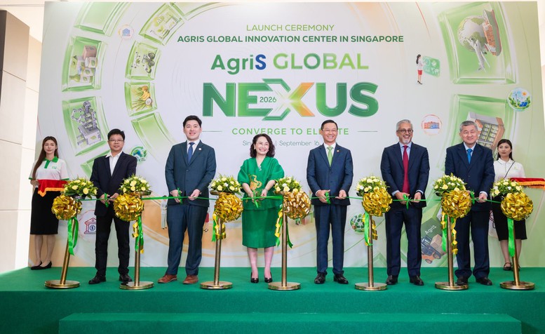 AgriS ra mắt Trung tâm Đổi mới sáng tạo toàn cầu tại Singapore- Ảnh 1.