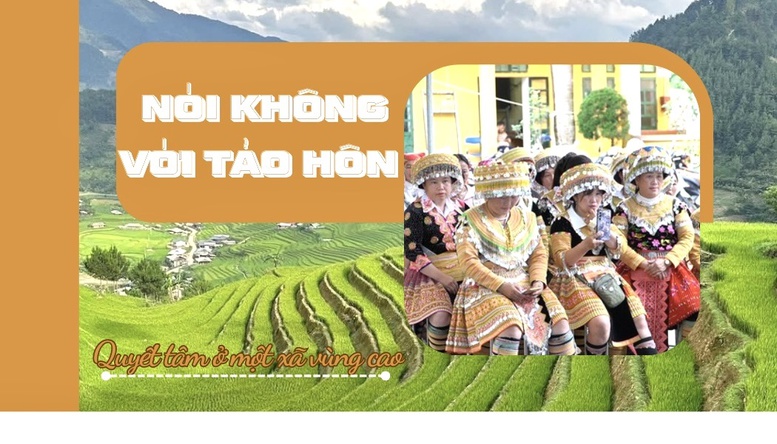 Nói không với tảo hôn - Quyết tâm ở một xã vùng cao- Ảnh 1.