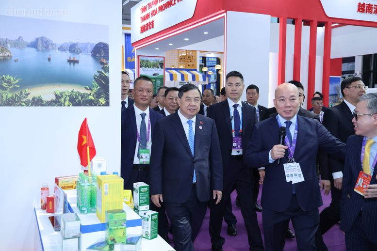 Phó Thủ tướng Thường trực Phạm Gia Túc nêu 4 trọng tâm thúc đẩy kết nối thị trường, hạ tầng và chuỗi cung ứng ASEAN - Trung Quốc- Ảnh 4.