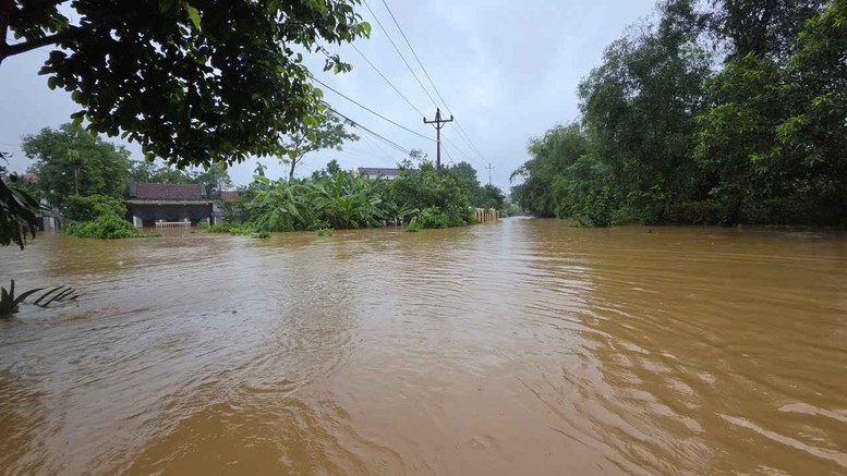 Lũ trên báo động 3 tại Bắc bộ, Thanh Hóa, Nghệ An- Ảnh 1.