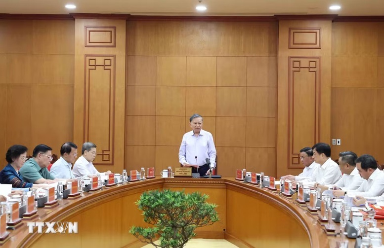 Tổng Bí thư, Chủ tịch nước Tô Lâm: Phòng, chống tham nhũng, lãng phí, tiêu cực thực hiện đúng phương châm 'nói ít làm nhiều' và 'làm đến cùng'- Ảnh 1.
