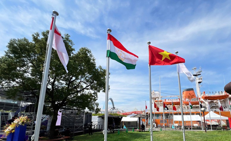 Lễ chào đón và thượng cờ Đoàn Thể thao Việt Nam tại ASIAD 20- Ảnh 1.